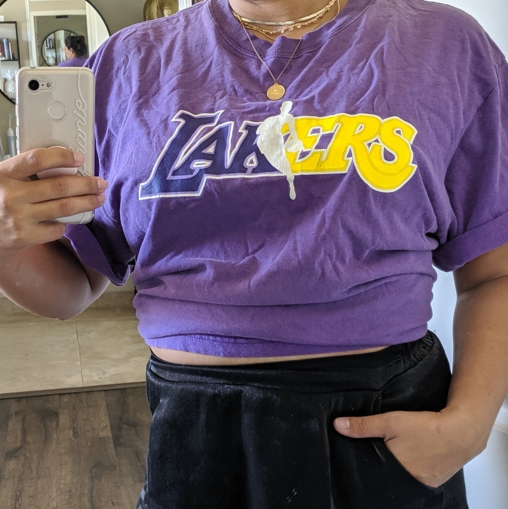 Vintage Lakers shirt
